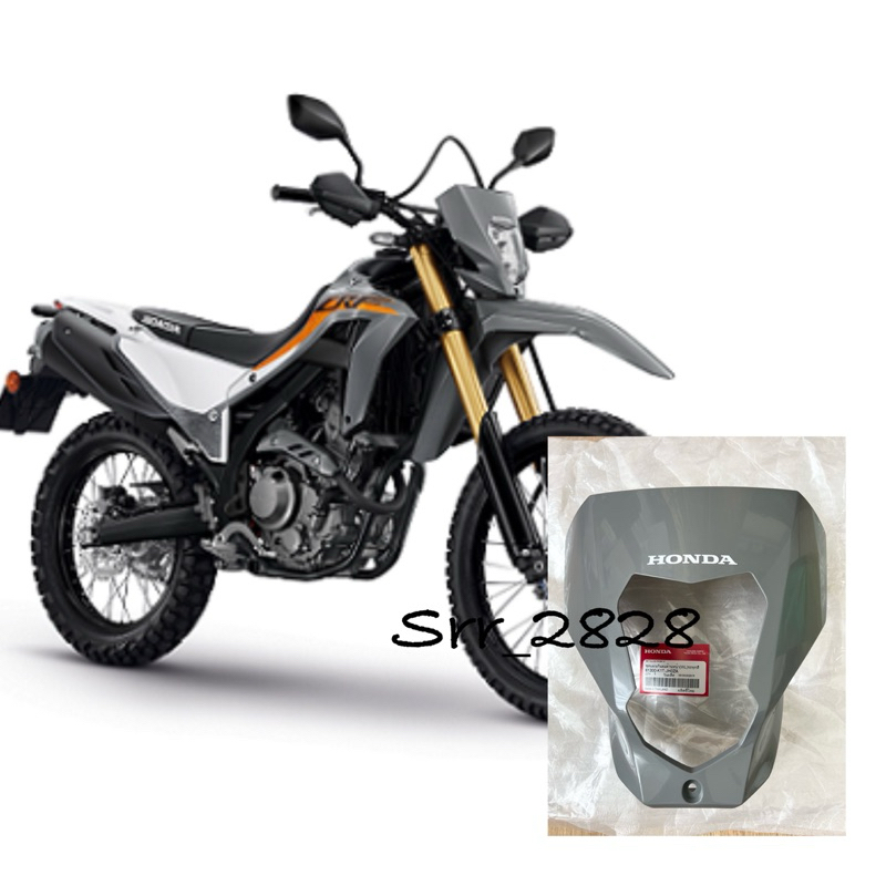 มีของพร้อมส่ง หน้ากาก Honda CRF300l สีเทา แท้ศูนย์