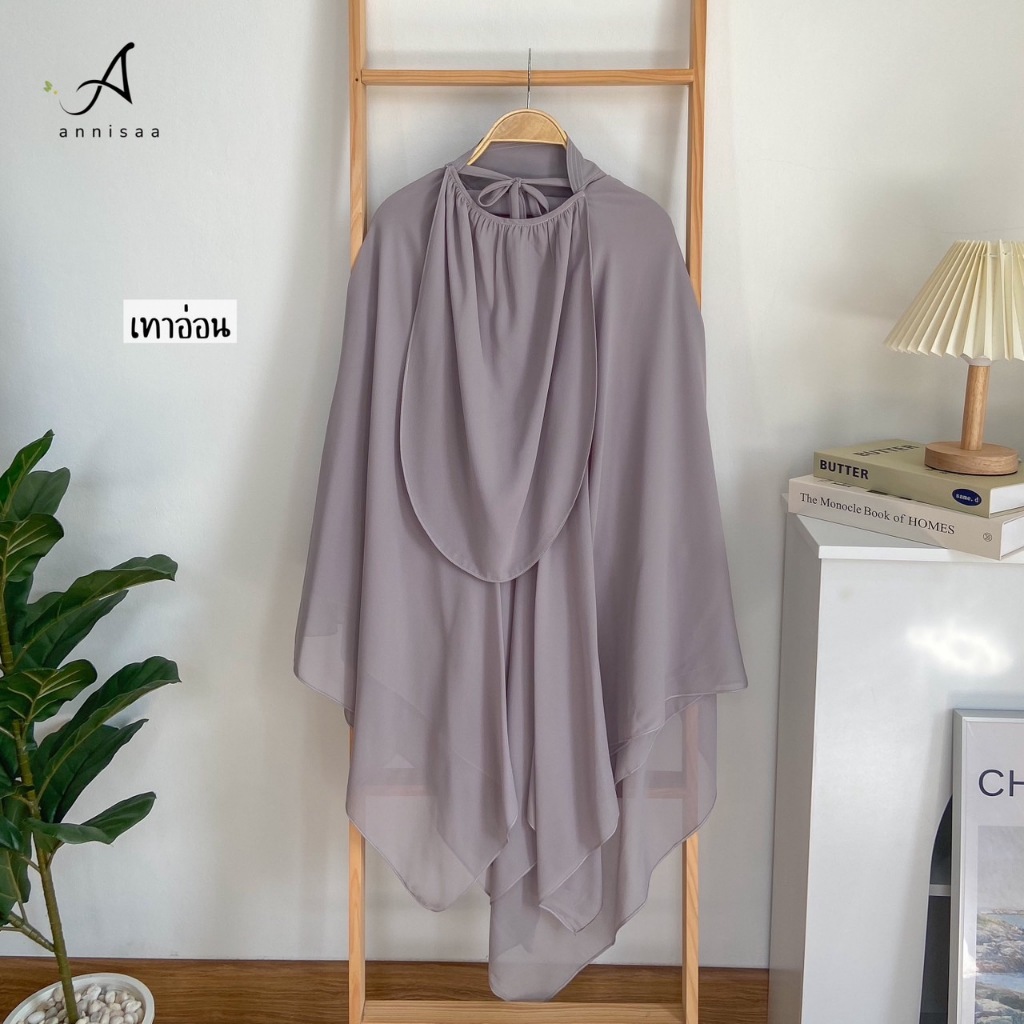 𝑨𝒏𝒏𝒊𝒔𝒂𝒂 > 𝙉𝙀𝙒 นิกอบสามเหลี่ยม (ผ้าพัน) ผ้าชีฟองเนื้อทราย ชิ้นเล็กเย็บทบ 2 ชั้น 𝑺𝒊𝒛𝒆 𝙈 / 𝙇 หลายสี