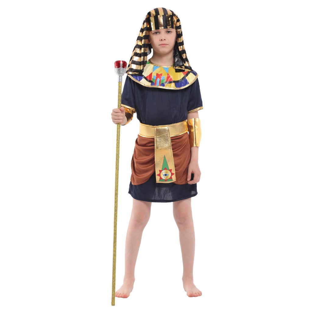 ชุดอียิปต์ ชุดประจำชาติอียิปต์ ชุดฟาโร ชุดแฟนซีเด็ก
