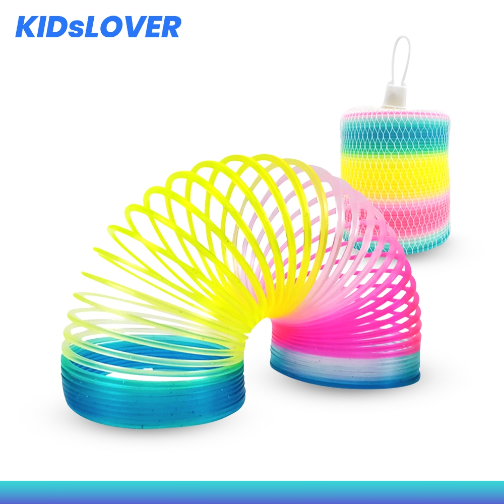 Kidslover Rainbow Spring ของเล่นเด็กฝึกสมาธิ สปริงสายรุ้ง