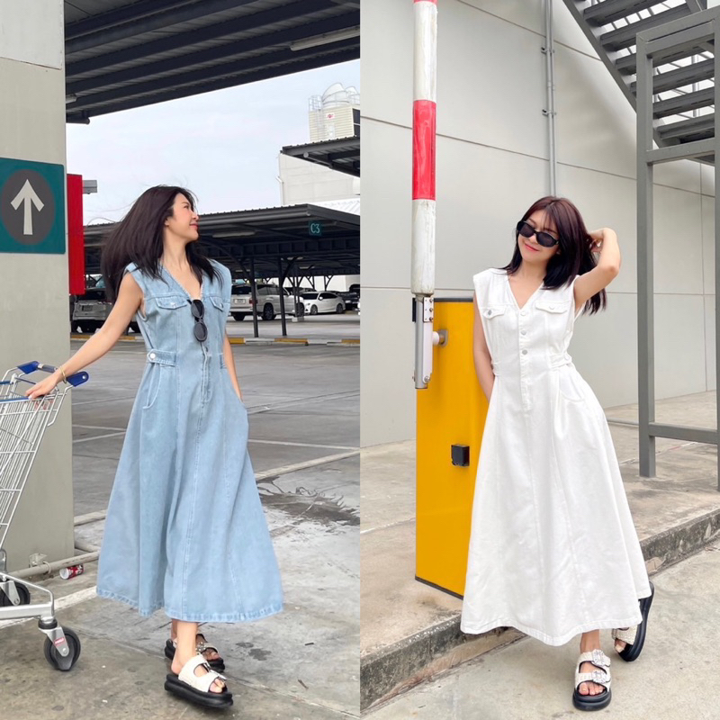 MINDNISTA : (MN92) Super Denim dress ราคา 650บาท