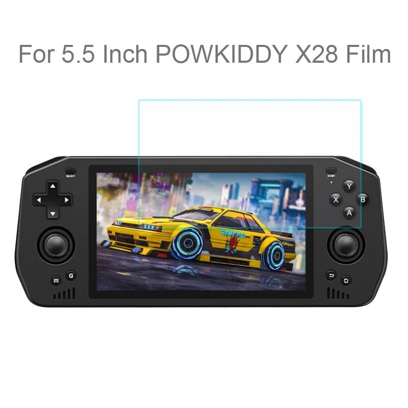 Powkiddy X28 Screen Protector ฟิล์มกระจกเครื่องเกม ขนาด 5.5 นิ้ว
