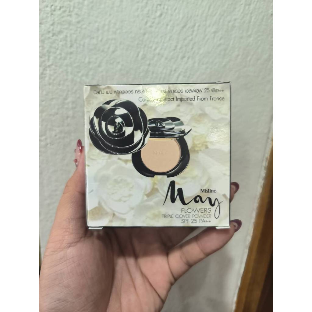 Mistine بودرة May Flowers Triple Cover — صورة 4
