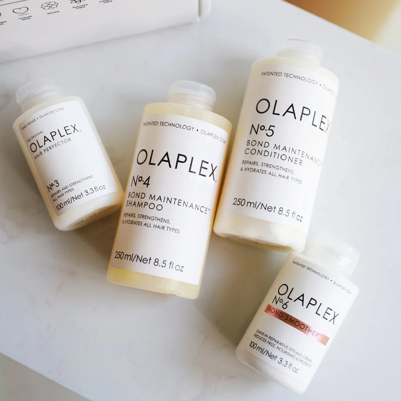 OLAPLEX มีโค้ดส่วนลด NO.3 4 5 มีโค้ดส่วนลด แท้ทรีทเม้นต์ฟื้นฟูผมแห้งเสีย Olaplex