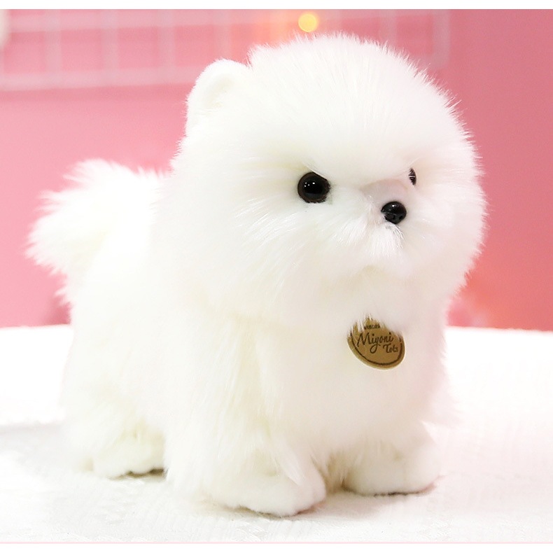 ตุ๊กตาปอมสีขาว 25cm.