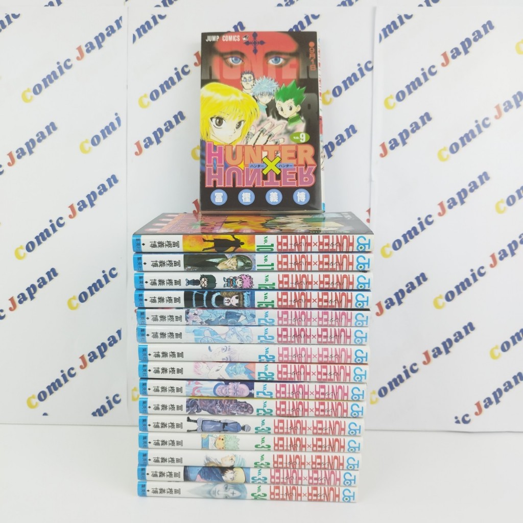[มังงะภาษาญี่ปุ่น,มือสอง]Hunter X Hunter//Hunter X Hunter เล่ม : 9-12,15,22,24-27,29-34