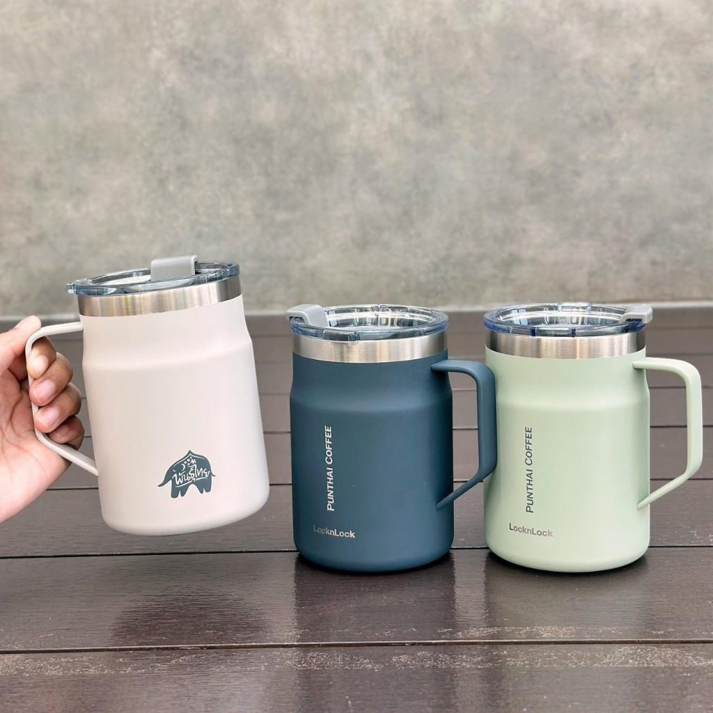 พันธุ์ไทยx LocknLock แก้วเก็บความเย็น PunThai Metro Mug (475 ml.)