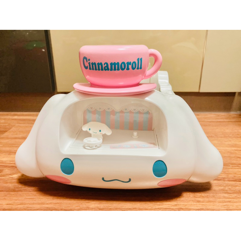 ร้านรถคาเฟ่ชินนาม่อน Sanrio Koeda chan Cinnamoroll Welcome Cafe wagon mini Figure set Takara Tomy Bo