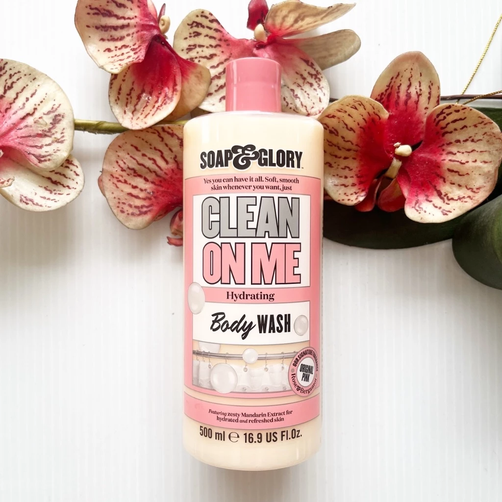 500 ml. หมดอายุ 09/27 Soap & Glory Body Wash Clean On Me Hydration โซฟ แอนด์ กลอรี่ บอดี้ วอซ อาบน้ำ