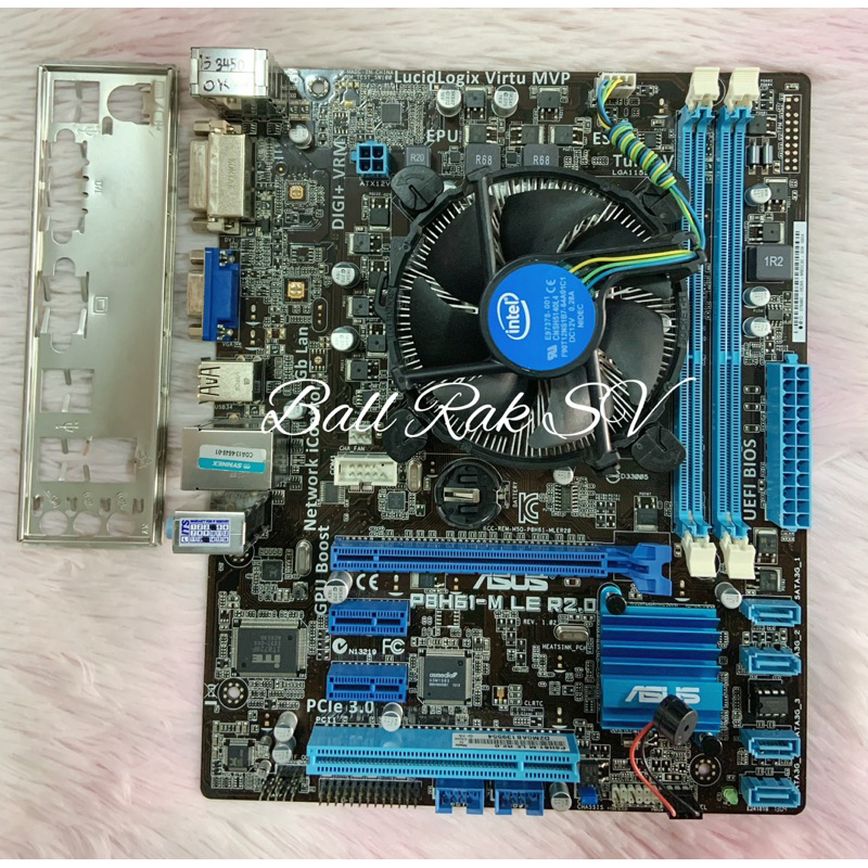 เมนบอร์ด ASUS P8H61-M LE R2.0 / CPUi5 3450,CPUi3 2100