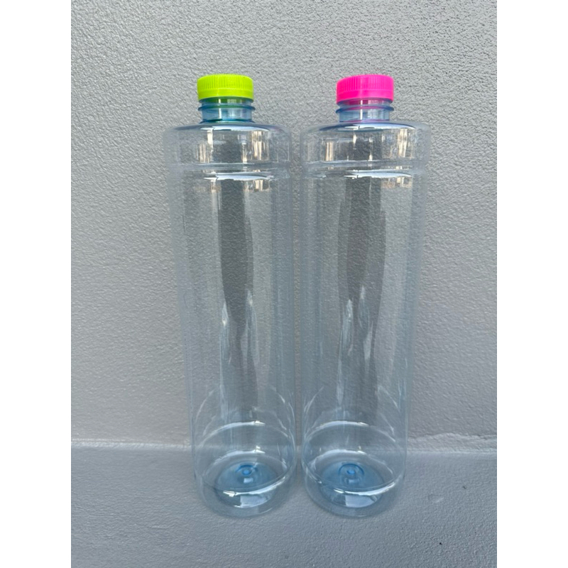 ขวดพลาสติกใสขนาด1000mlจำนวน100ขวดพร้อมฝา