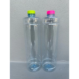 ขวดพลาสติกใสขนาด1000ml จำนวน100 ขวดพร้อมฝา