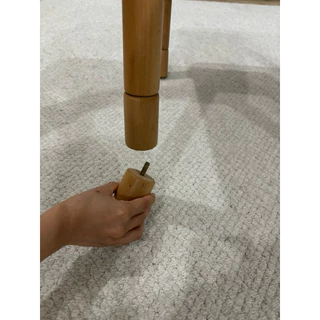 โต๊ะไม้เด็กทรงสี่เหลี่ยม พรีเมี่ยม ใช้ไม้นำเข้าจากยอรมัน ผิวสัมผัสเร/Kid Wooden Study Table Height Adjustable 8month-6Y