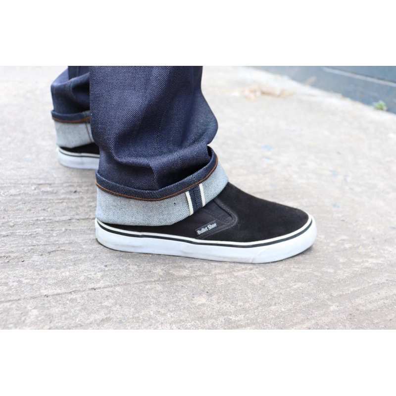 𝐁𝐈𝐆 𝐁𝐔𝐋𝐋 𝐃𝐄𝐍𝐈𝐌 𝐋𝐨𝐭 𝐊𝐀𝐈𝐇𝐀𝐑𝐀 𝟏𝟒 𝐨𝐳 𝐋𝐈𝐌𝐈𝐓𝐄𝐃 ผ้าญี่ปุ่นผสมผ้ายืดริมขาว กางเกงยีนส์ผู้ชายทรงกระบอกตรง ลิขสิทธิ์แท้ แถมถุงผ้า - รูปที่ 2