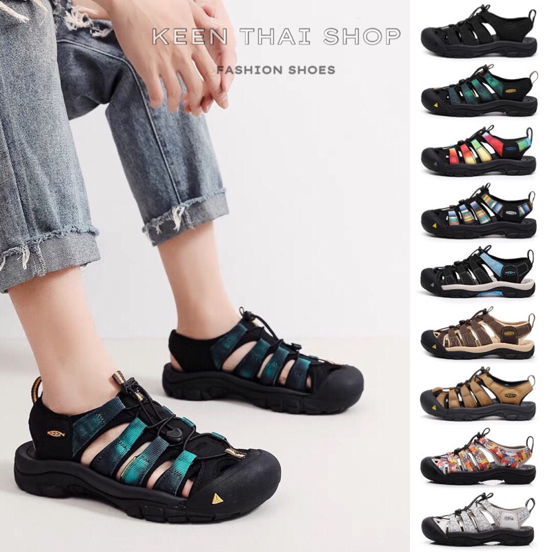 (พร้อมส่งจากไทย ) KEEN SANDAL รุ่นนิวพอร์ต พื้นนุ่ม ใสสบาย PART2