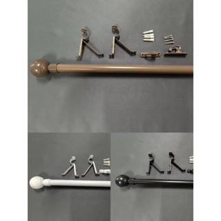 ราวผ้าม่าน   ชุดลายไม้   ขนาดราวม่าน26มม.(1นิ้ว)