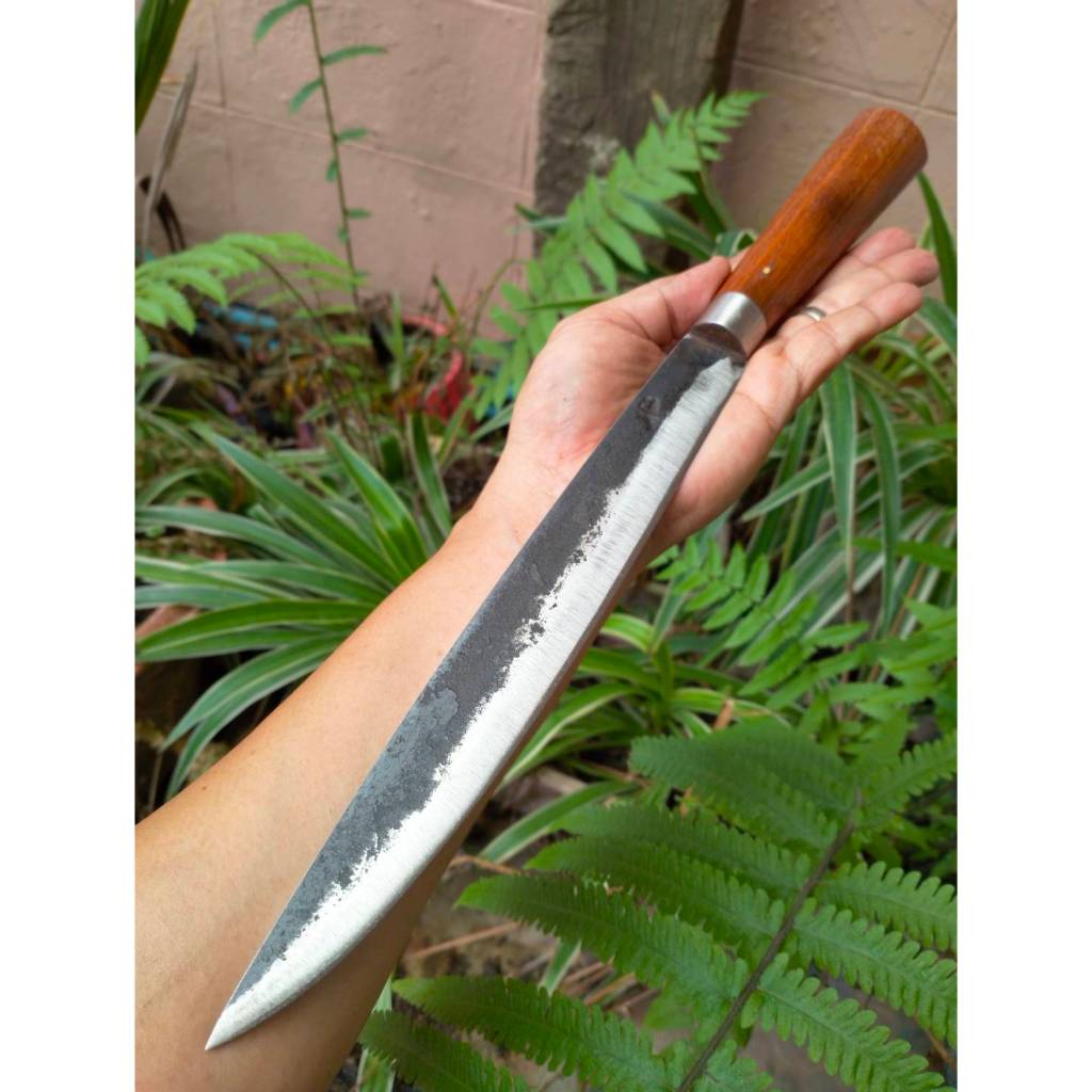 มีดควาญ มีดซุย มีดเหน็บ E-Nep มาเชเต้ Machete มีดเดินป่า มีดแคมป์ 9.8” sup9 ตีร้อนชุบแข็ง ผิวไฟ ด้าม