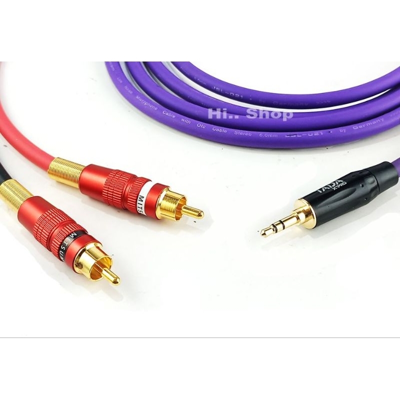 สายAUX3.5mm to RCA L/R สายDynacom แจ็ค TADA /MITSUMI