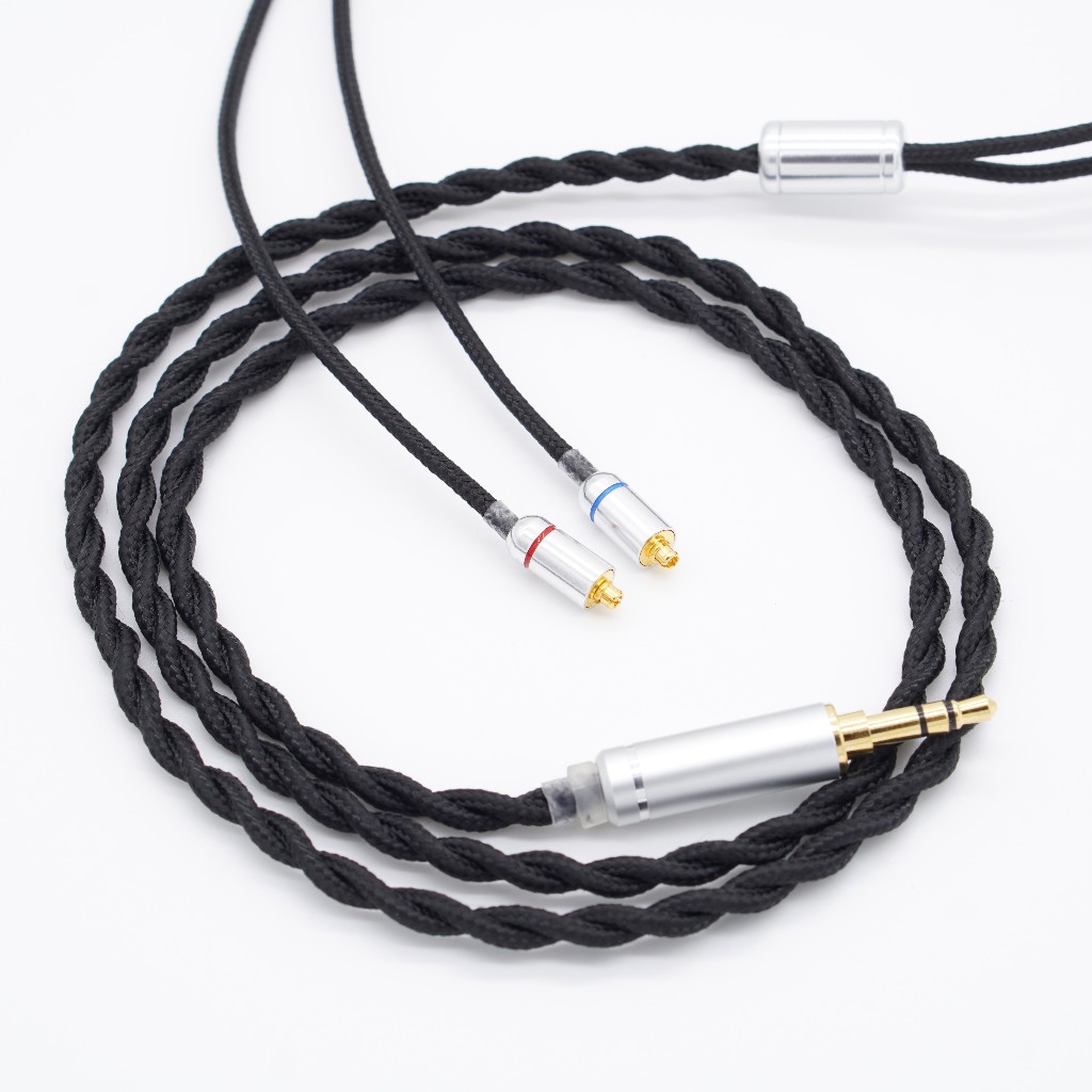 สายหูฟัง Leya - Black Nylon 2 หุ้มผ้า SPC x Copper - รูปที่ 2