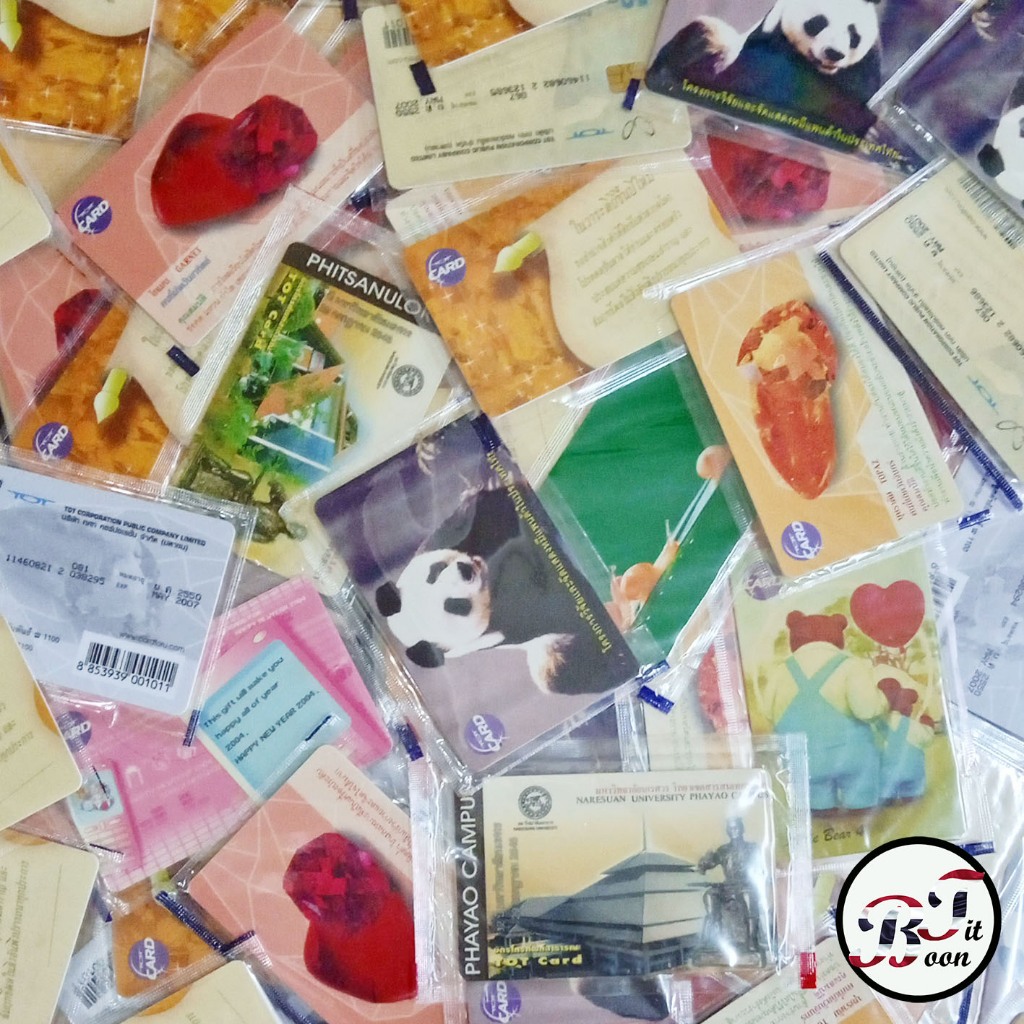(ของสะสม) TOT CARD ซีนเดิมยังไม่แกะ
