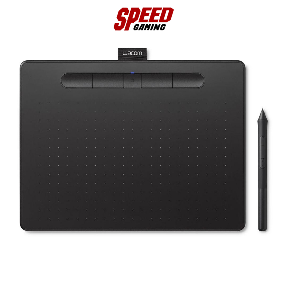 WACOM INTUOS M (CTL-6100WL/K0-CX) MOUSE PEN with BLUETOOTH (เมาส์ปากกา) BLACK / By SPEED GAMING