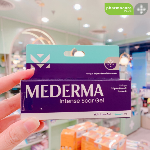 เจลลดรอยแผลเป็น Mederma Intense Gel (10 g. และ 20 g.) ลดรอยแผลเป็น รอยดำ รอยจากสิว แผลคีลอยด์