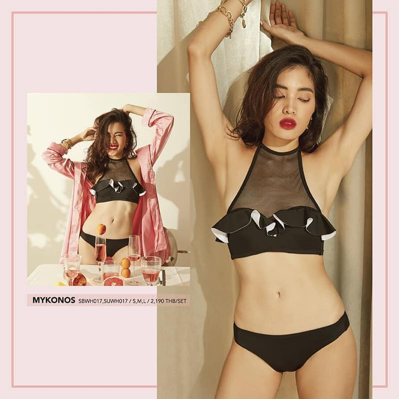 Sabina ชุดว่ายน้ำ Swimwear  เสื้อSBWH017+กางเกงSUWH017