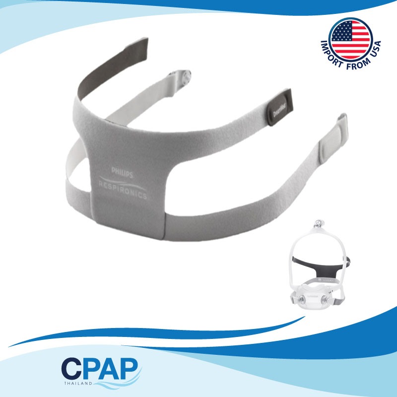 PHILIPS RESPIRONICS Headgear for DreamWear Full Face CPAP Mask ของแท้ 100% นำเข้าจากอเมริกา