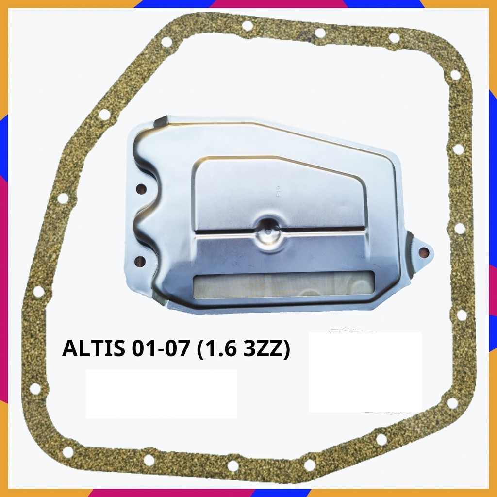 กรองเกียร์ หรือ ประเก็นเกียร์ เทียบ TOYOTA ALTIS ปี 01-07 ZZE121 เครื่อง 1.6 3ZZ 35330-12040 โตโยต้า