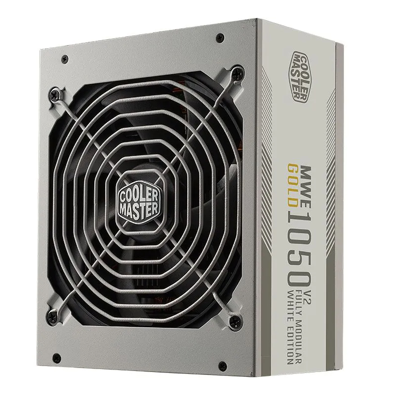 POWER SUPPLY (อุปกรณ์จ่ายไฟ) COOLER MASTER MWE GOLD 1050 - V2 ATX 3.0 WHITE (MPE-A501-AFCAG-3G)