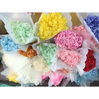 กลีบไฮเดรนเยียอบแห้ง ดอกไม้แห้งพร้อมส่ง มีหลายสีให้เลือก