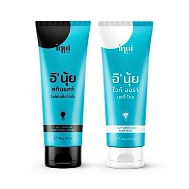 โลชั่นอินุ้ย E’NUY Body Dose & Whitening Lotion (แพ็คคู่)