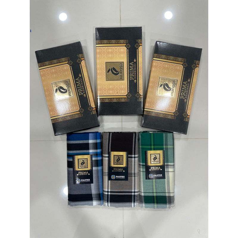 ผ้าโสร่ง ผ้าถุงผู้ชาย แบรนด์ “Mangga” รุ่น PRIMA เย็บแล้ว ผ้าไม่ลื่น