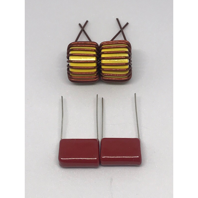 L-เสียงเบส Toroid inductor 16mm สีเหลือง เสียงเบส TB21 GEM  พันสำเร็จ ราคา 2ชิ้น