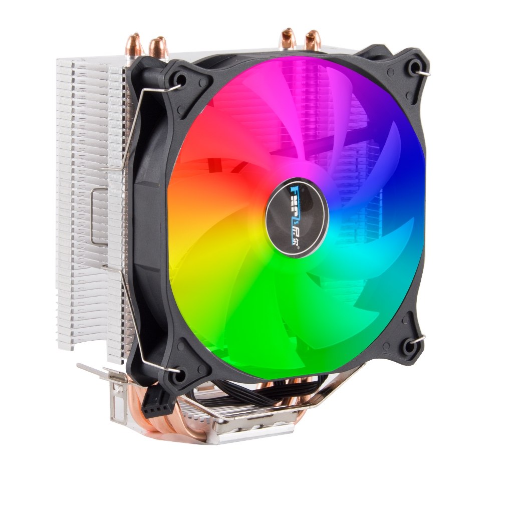 Mingsu G600 พัดลมระบายความร้อน CPU ความสูง 12 ซม. หม้อน้ำคอมพิวเตอร์พัดลมระบายความร้อนสากล รองรับหม้