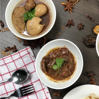 175G/PACK เนื้อน่องลายตุ๋นซอสฮ่องกง BRAISED BEEF SHANK HONGKONG STYLE 港式风味炖雪花牛腿肉