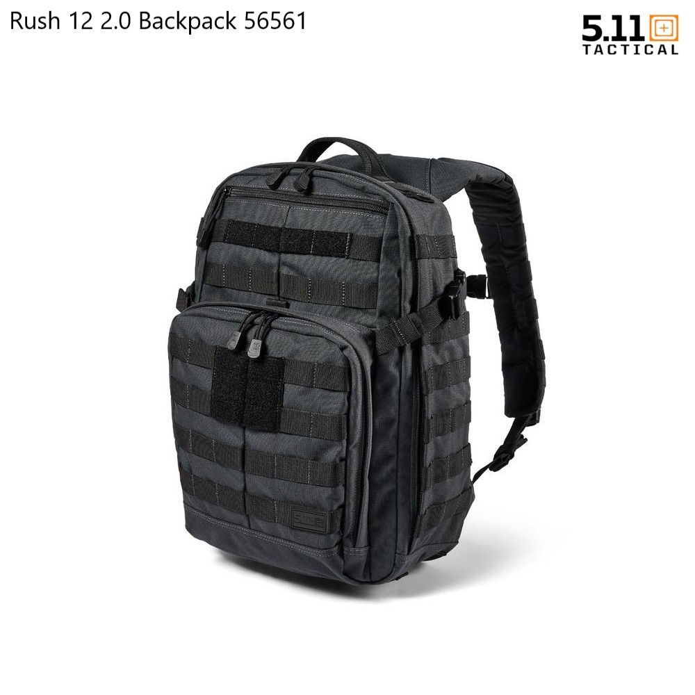 5.11 Tactical Rush 12 2.0 Backpack 56561 เป้สนาม 24L จุของได้มาก ช่องแบ่งเยอะและช่องใส่แล็ปท็อป สำหรับใช้ในชีวิตประจำวัน