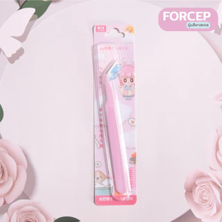 🇹🇭 พร้อมส่ง 🇹🇭 ฟอร์เซป คีมคีบแสตนเลส คีมคีบสติ๊กเกอร์ สติกเกอร์ปลายโค้ง ปลายตรง สิ่งของขนาดเล็ก มีหลายสี