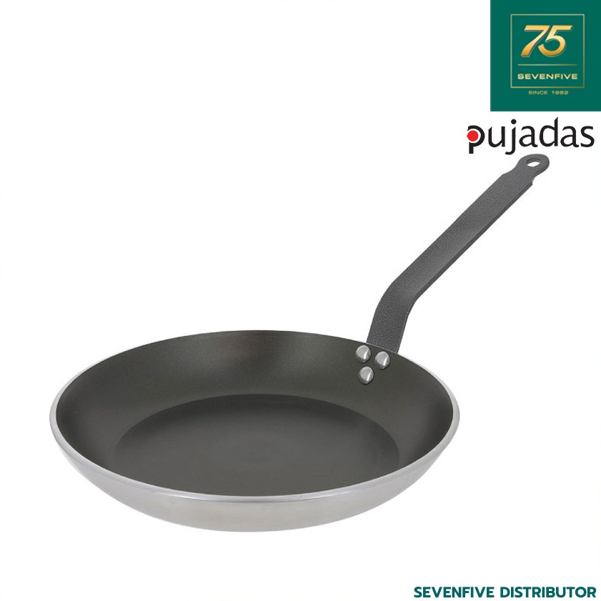 PUJADAS กระทะอลูมิเนียมเคลือบสารกันติด กระทะทอด HERCULES ขนาด18-40CM. PUJ1-128