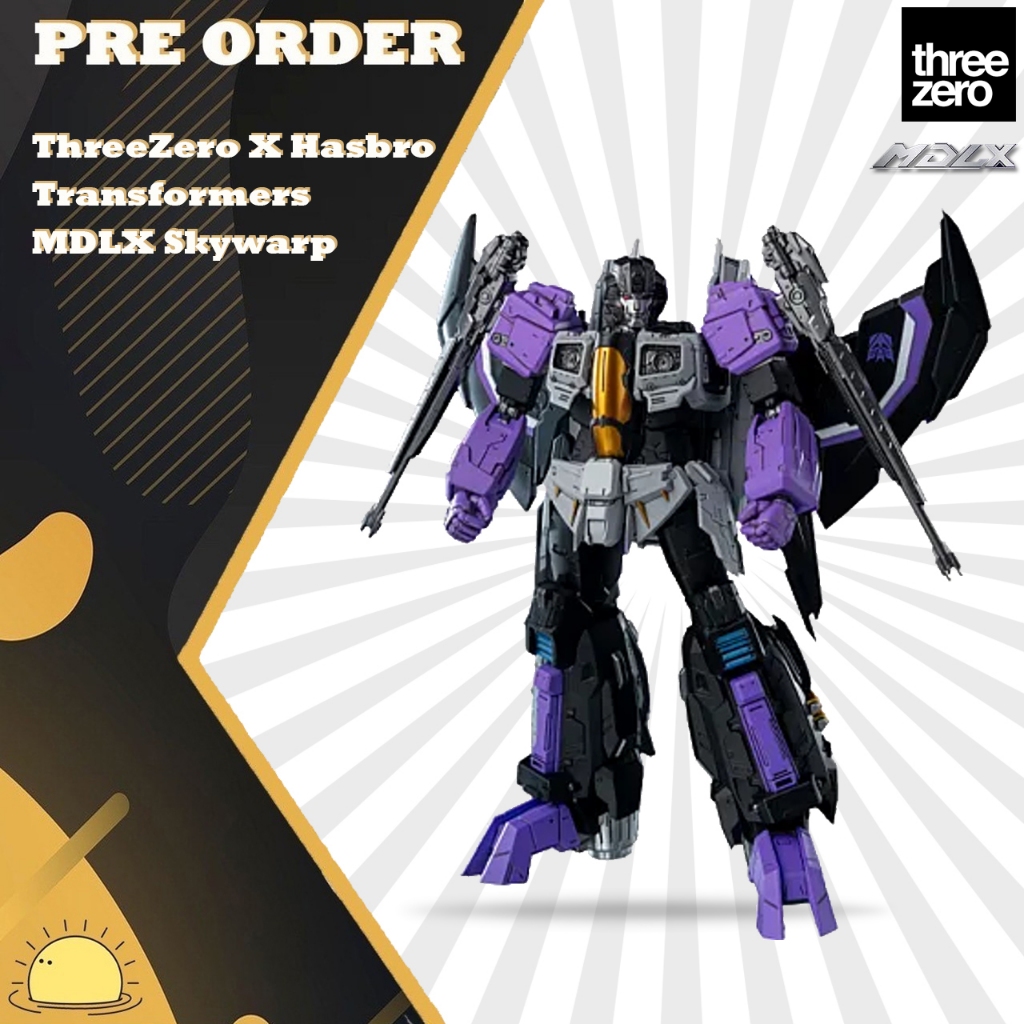 Pre-order ThreeZero X Hasbro Transformers MDLX Skywarp 7.8 inch