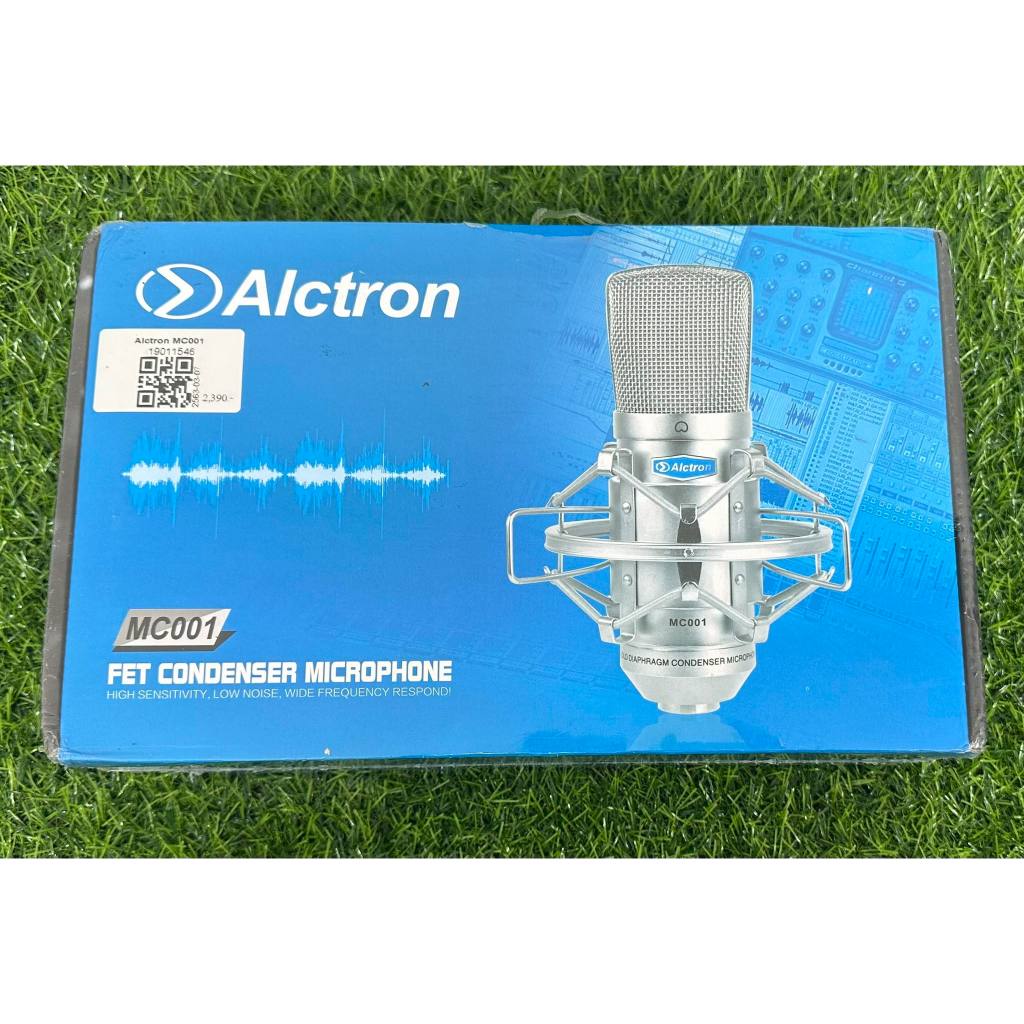 [ของแท้100%] Alctron MC001 Studio Condenser Microphone ไมค์คอนเดนเซอร์ บันทึกเสียง คุณภาพสูง (มีกล่อ