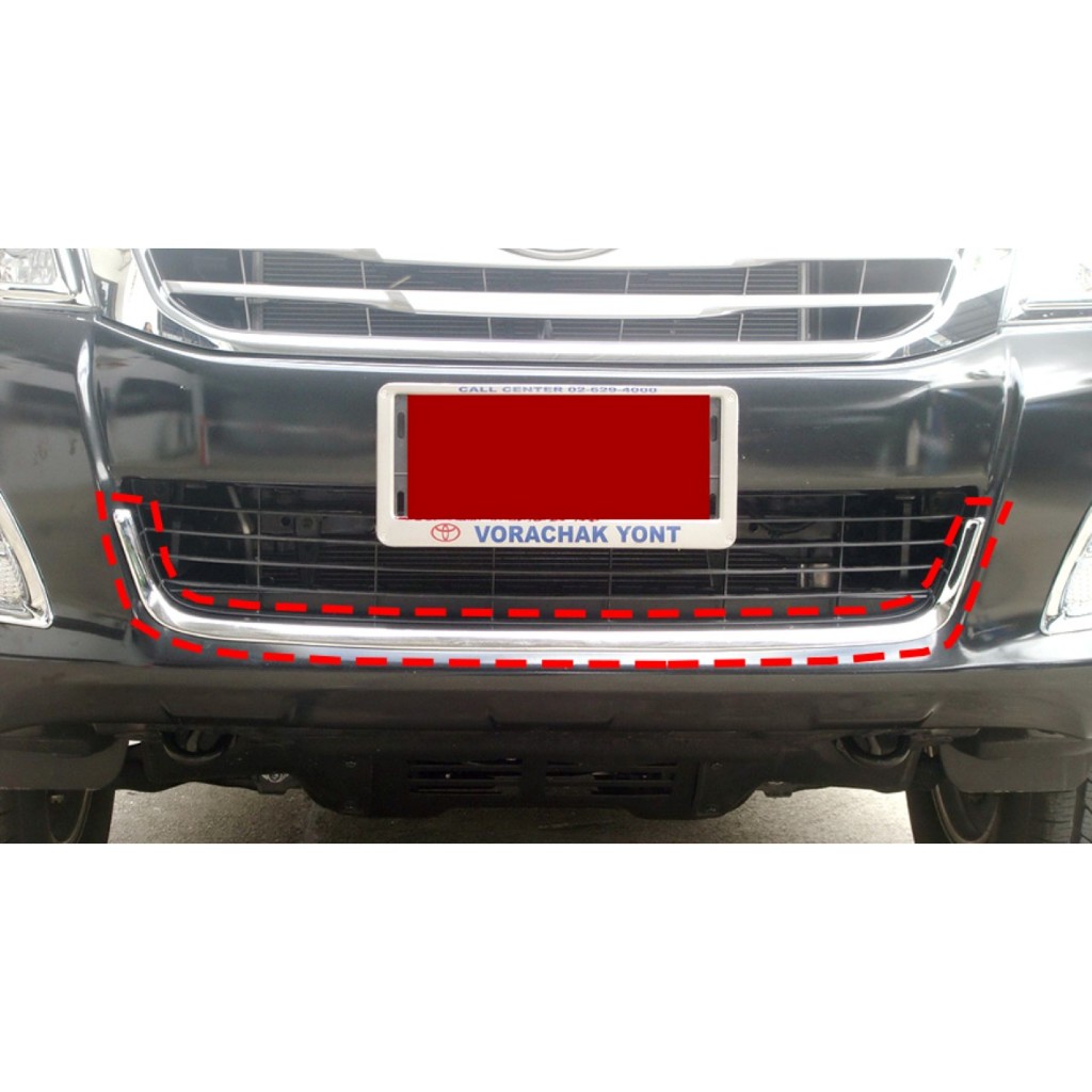 คิ้วช่องลมกันชนหน้า TOYOTA : Vigo Champ 2011-2014