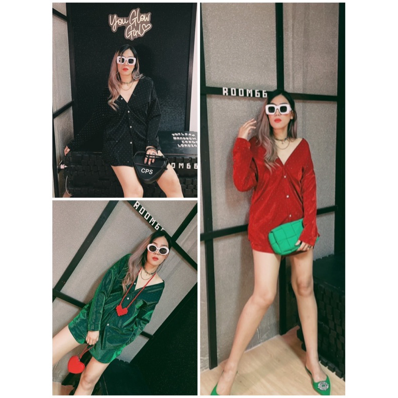 รวมเซ็ทวิ้ง3มิติเพชรฉ่ำ ขาสั้น (ไม่คัน/ฟรีไซต์)