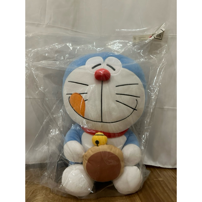 ตุ๊กตาผ้าห่มโดเรม่อน พรีเมี่ยม 7-11 ตุ๊กตาโดราเอม่อน
