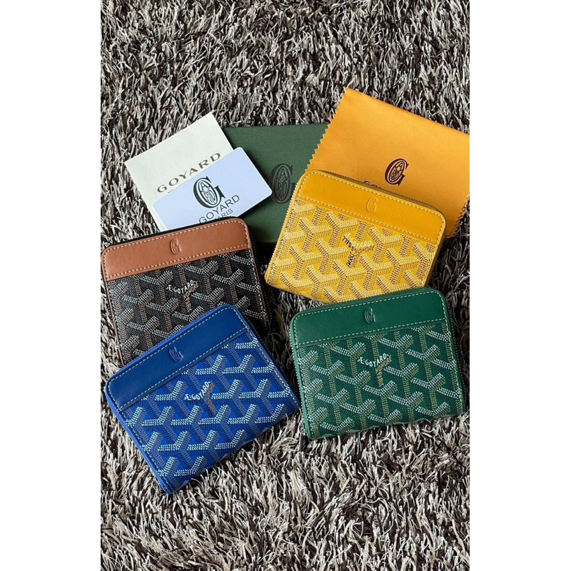 กระเป๋าสตางค์สั้น Goyard Matignon Mini Wallet Maison