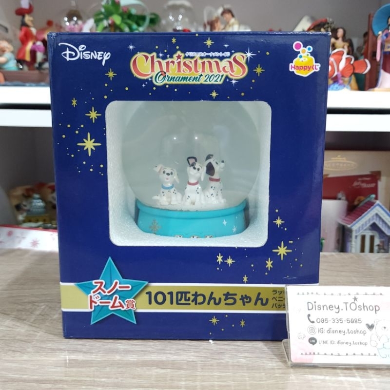 Disney Christmas Snow Globe 🏷 พร้อมส่ง 101 Dalmatians Y2021