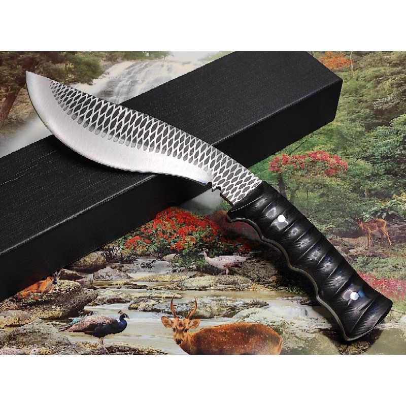 🇨🇳 Kukri Fixed Blade Hunting Knife