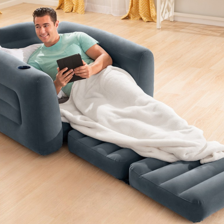 INTEX โซฟา โซฟาเป่าลม โซฟาปรับนอนเดี่ยว Pull-Out Chair รุ่น 66551