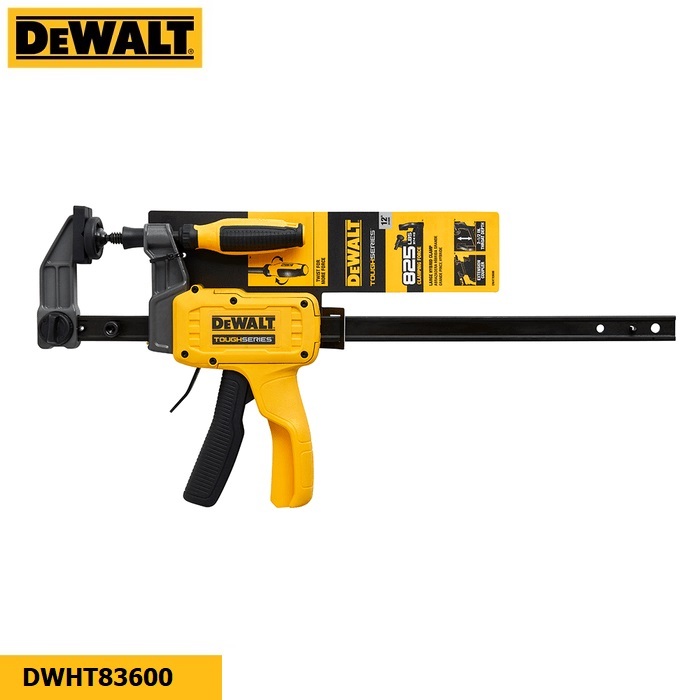 DEWALT แคลมป์ ไฮบริด รุ่น DWHT83600 แคลมป์จับชิ้นงาน ขนาด 12 นิ้ว ของแท้100% – โปรปัง