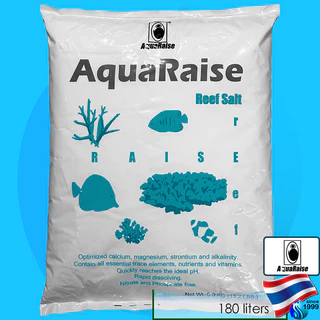 Aquaraise Reef Salt / Enhanced Formula 3kg / 6kg เกลือทำน้ำทะเล เกลือสังเคราะห์ น้ำทะเลเทียม salt aqua raise
